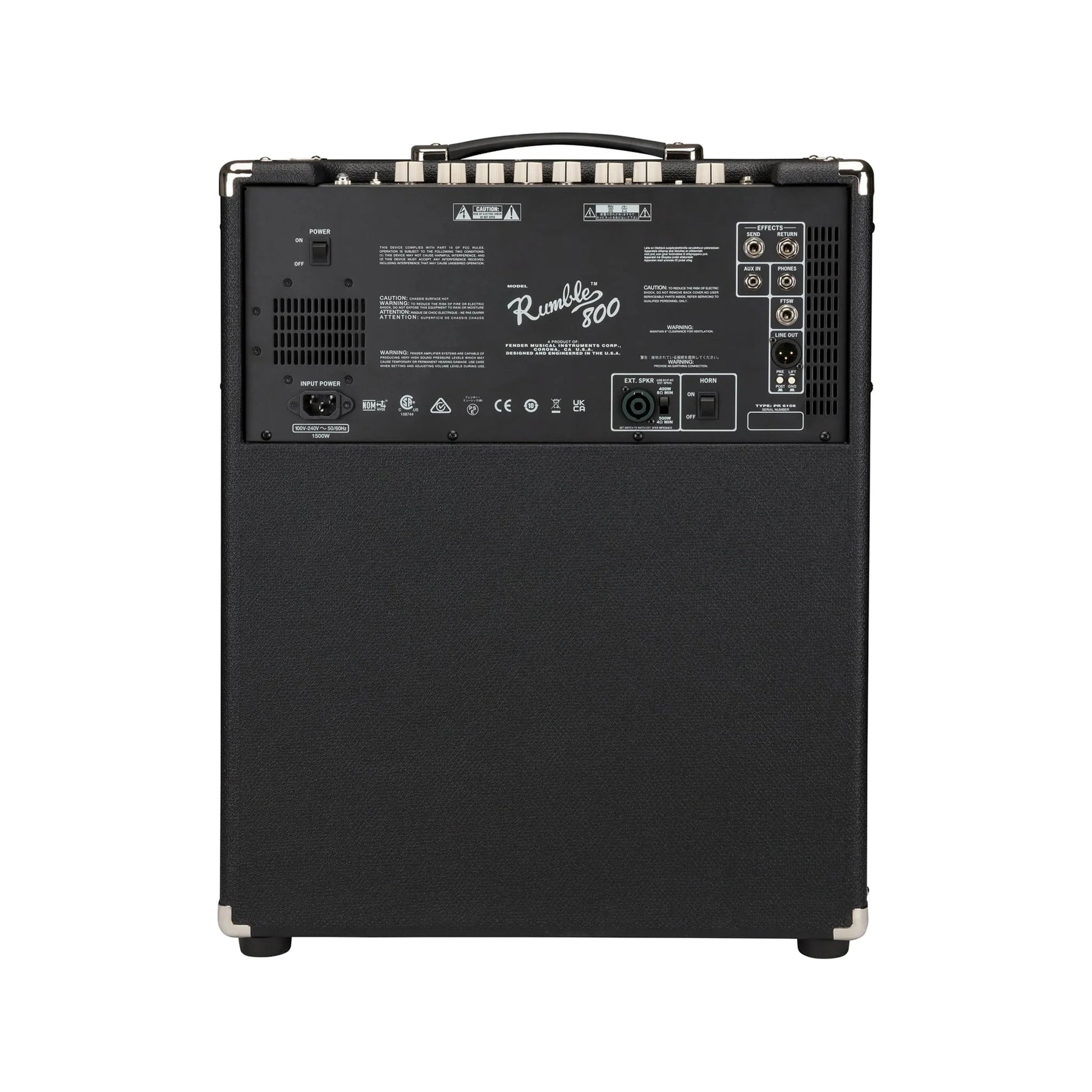 Amplifier Fender Rumble 800, Combo - Việt Music