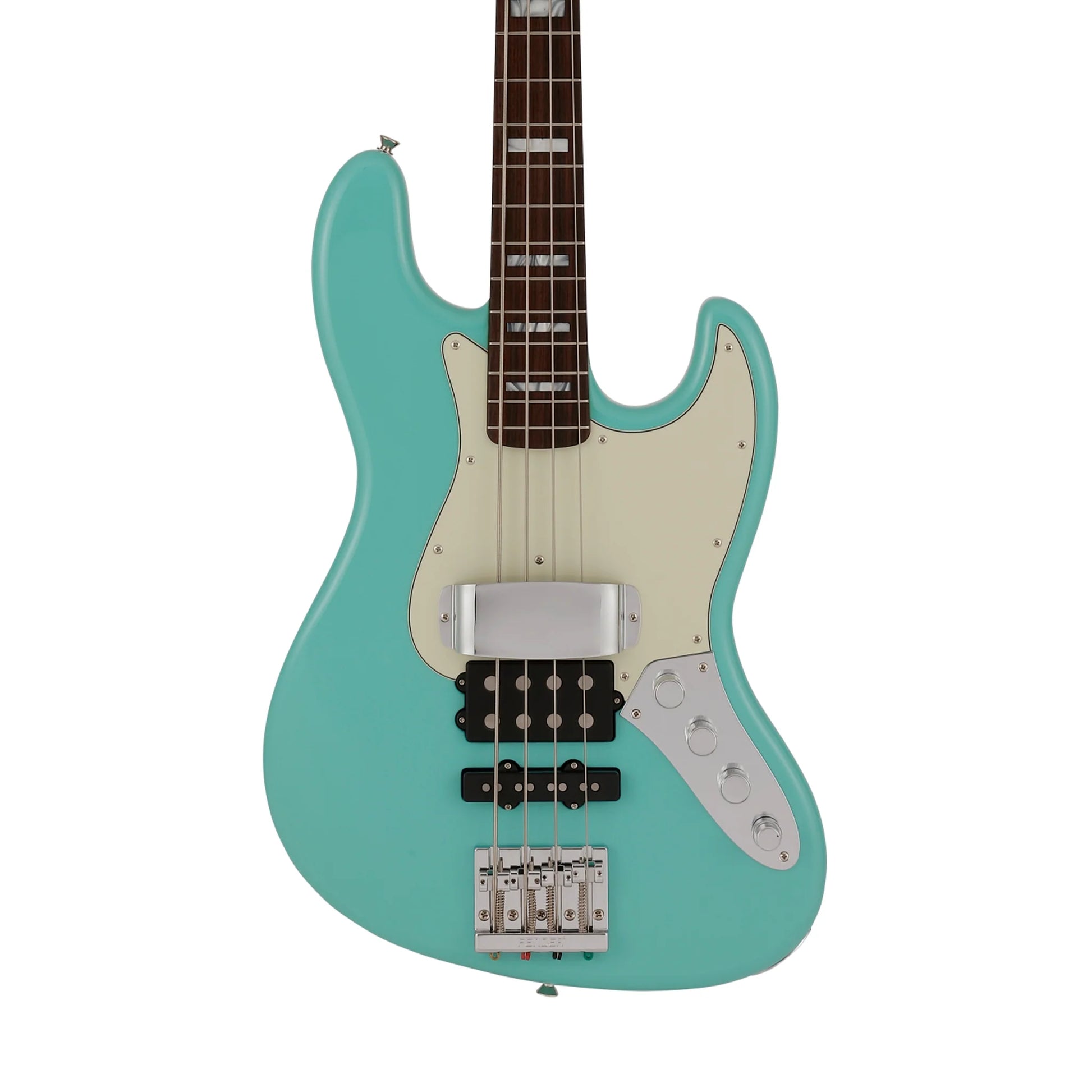 Đàn Guitar Bass Fender Artist Jino Jazz Bass HSS, Rosewood Fingerboard, Seafoam Green - 4 Strings - Việt Music