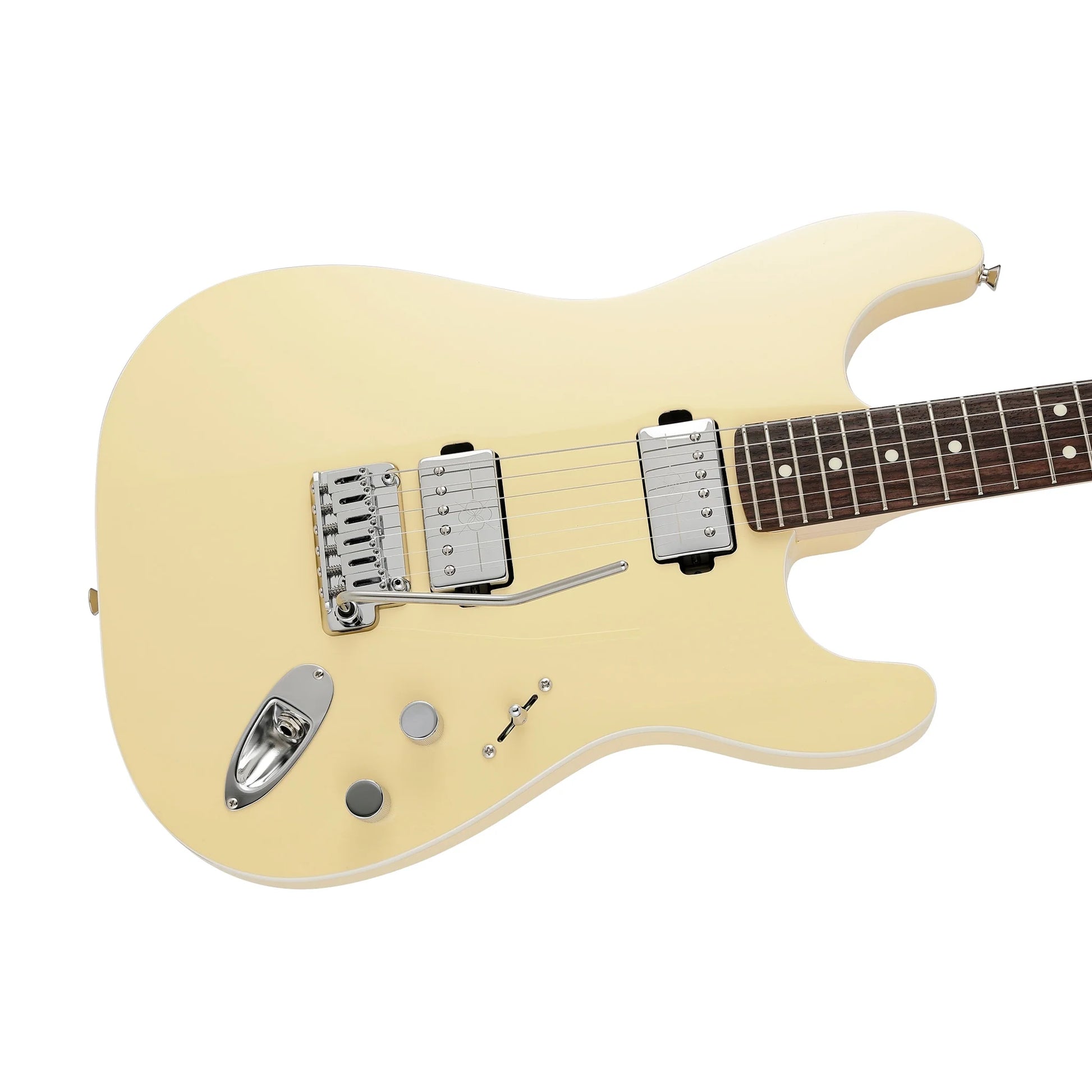 Đàn Guitar Điện Fender Artist Mami Stratocaster Omochi HH, Rosewood Fingerboard, Vintage White - Việt Music