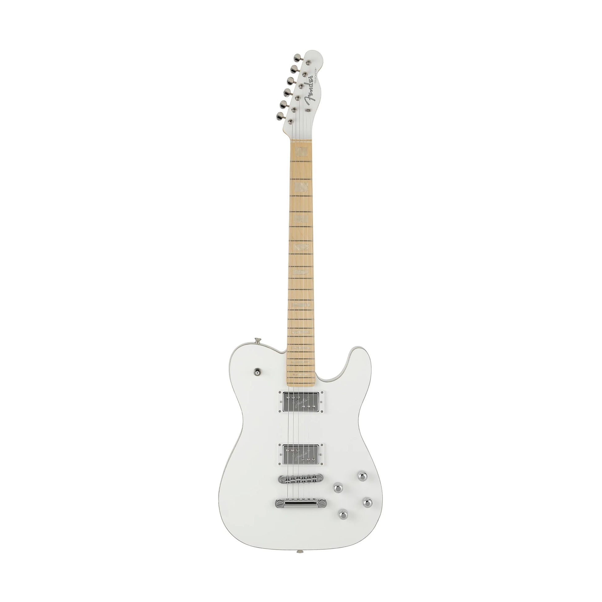 Đàn Guitar Điện Fender Artist Haruna Telecaster Boost HH, Maple Fingerboard, Arctic White Boost - Việt Music