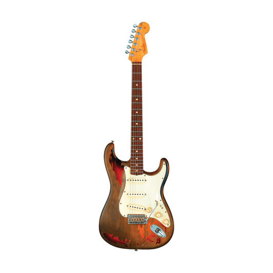 Đàn Guitar Điện Fender Custom Shop Rory Gallagher Signature Stratocaster SSS, Rosewood Fingerboard, 3-Color Sunburst - Việt Music