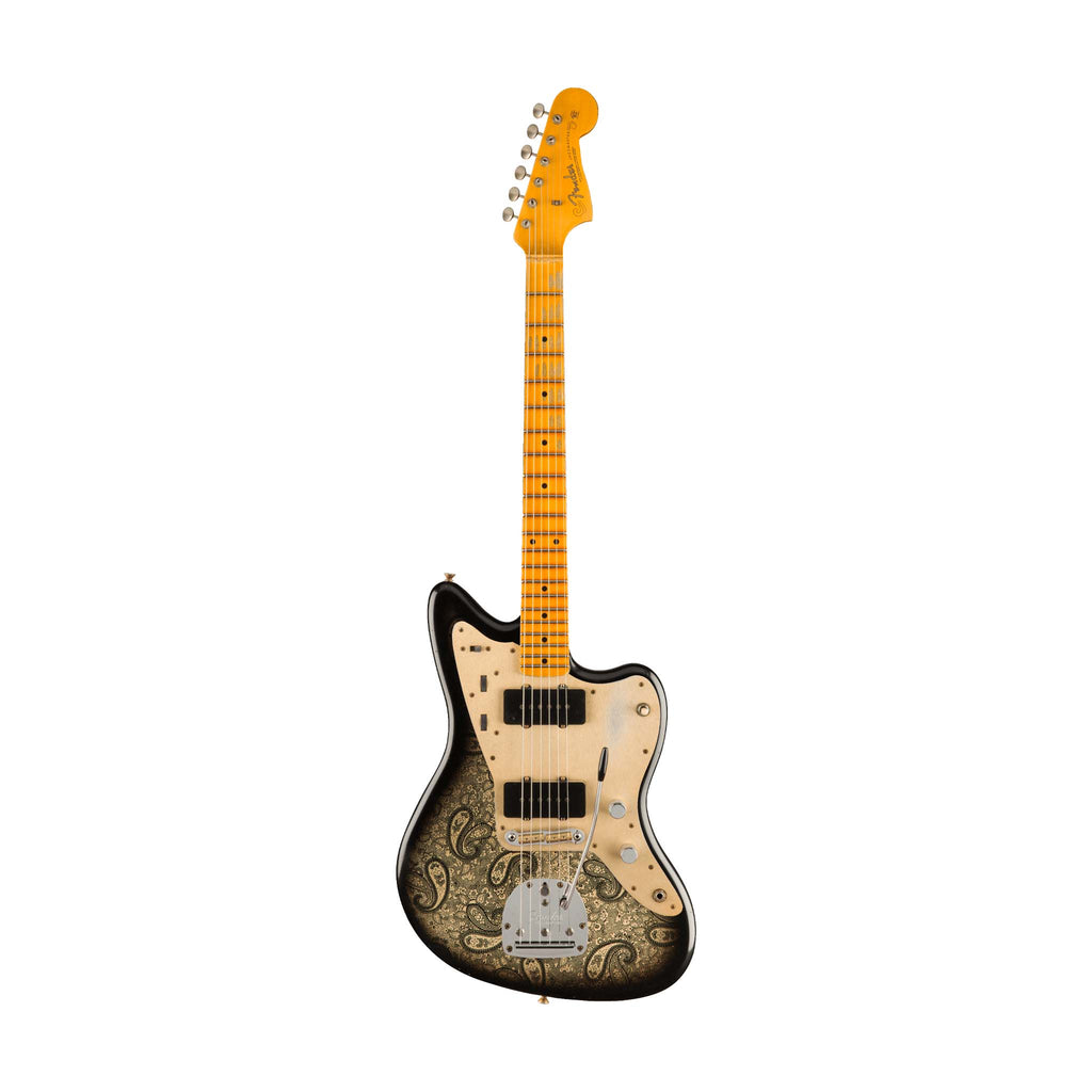 Đàn Guitar Điện Fender Custom Shop Ltd Ed Custom Jazzmaster Relic SS, Maple Fingerboard, Aged Black Paisley