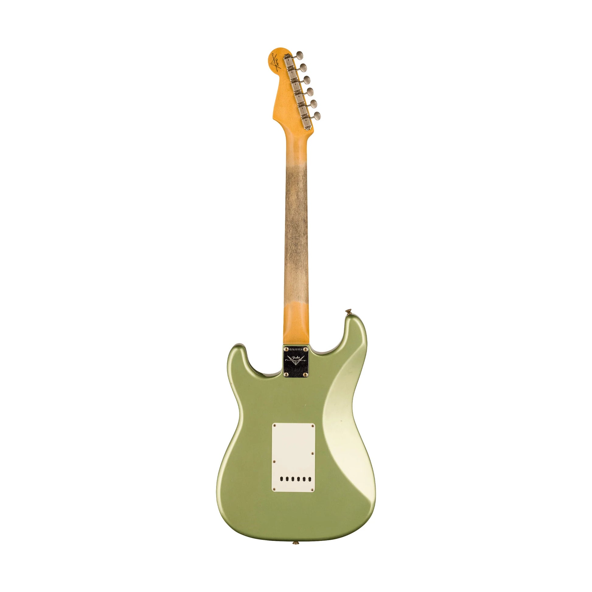 Đàn Guitar Điện Fender Custom Shop 1959 Stratocaster Journeyman Relic SSS, Rosewood Fingerboard, Faded Aged Sage Green Metallic - Việt Music