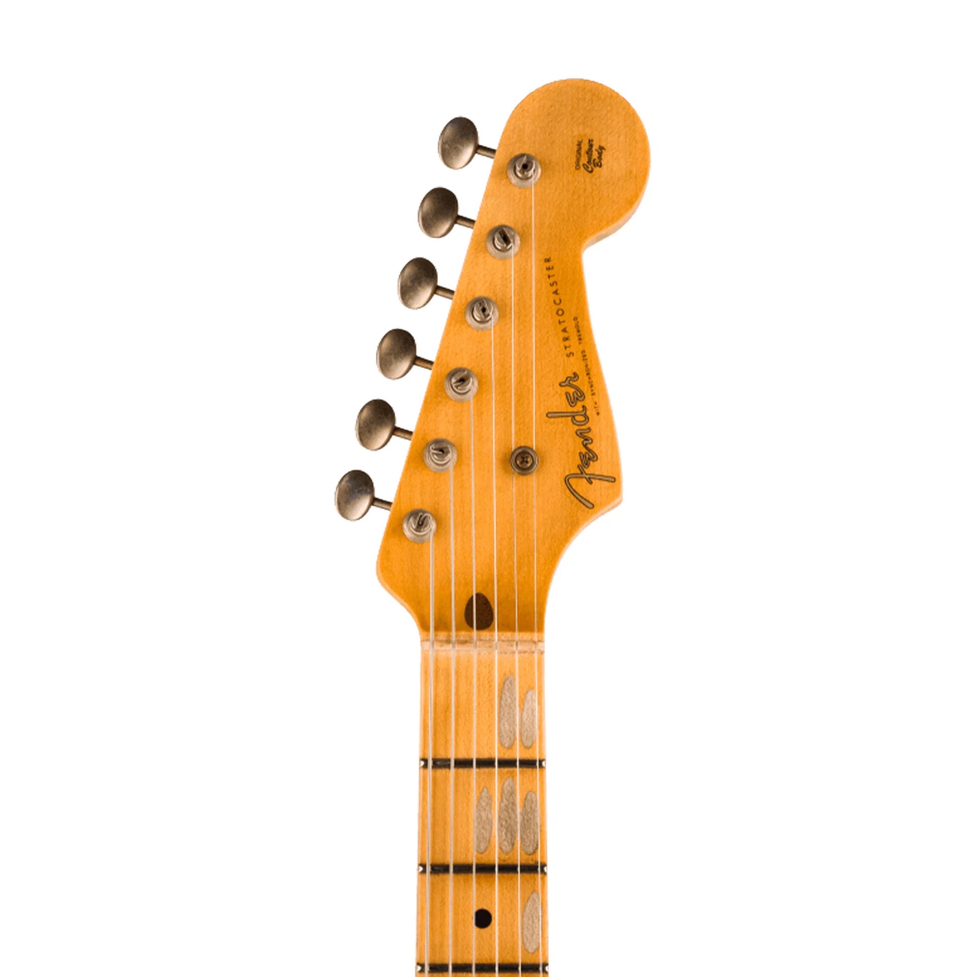 Đàn Guitar Điện Fender Custom Shop 70th Anniversary 1954 Stratocaster Journeyman Relic SSS, Maple Fingerboard, Wide-Fade 2-Color Sunburst - Việt Music