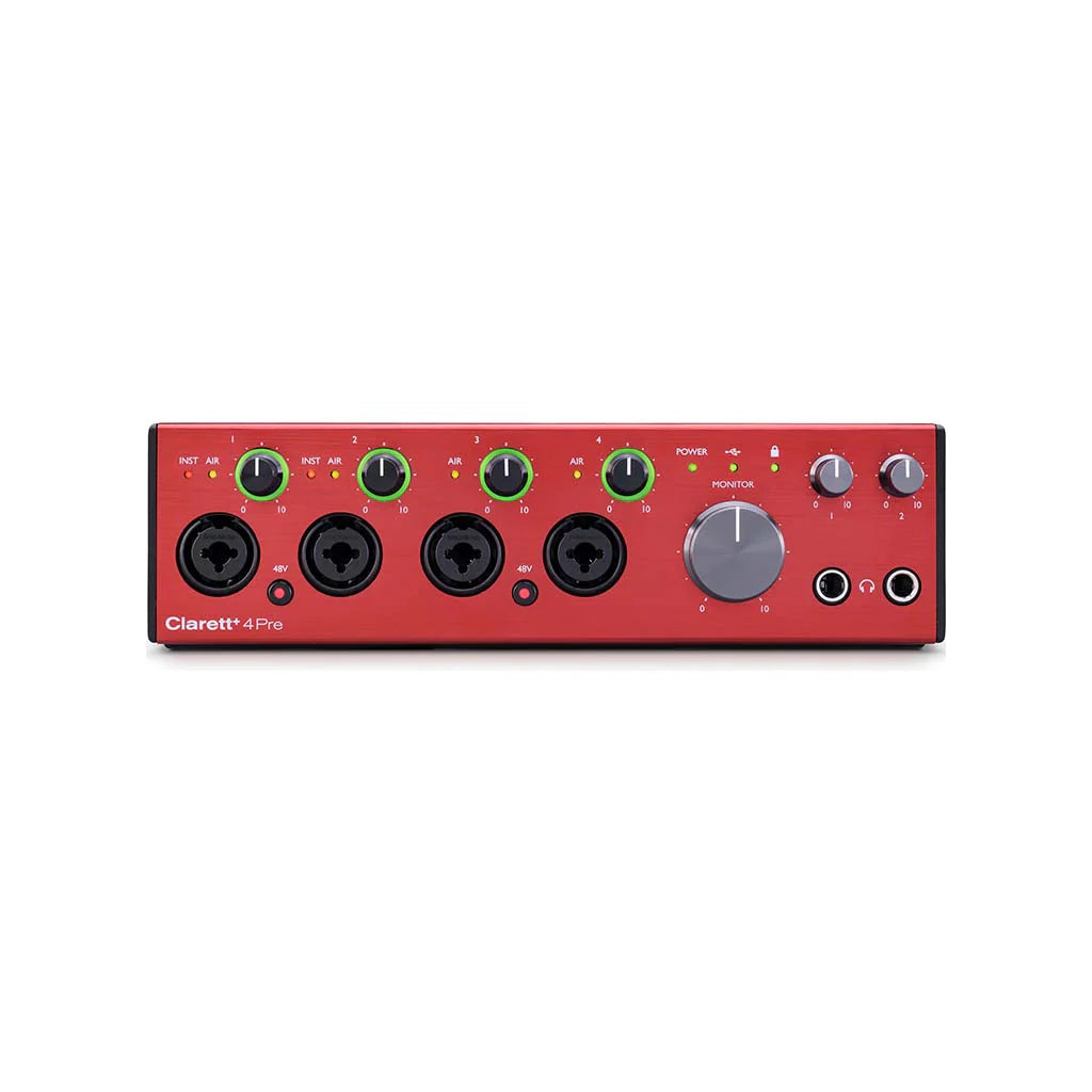 Audio Interface Focusrite Clarett+ 4Pre USB-C