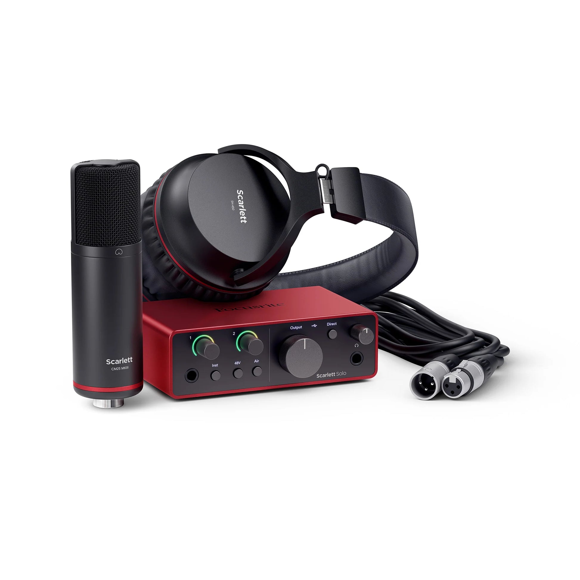 Audio Interface Focusrite Scarlett Solo Studio Pack Gen 4 - Việt Music
