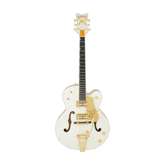 Đàn Guitar Điện Gretch Custom Shop G6136T-59 Vintage Select Edition 1959 Falcon HH, Ebony Fingerboard, White Lacquer - Việt Music