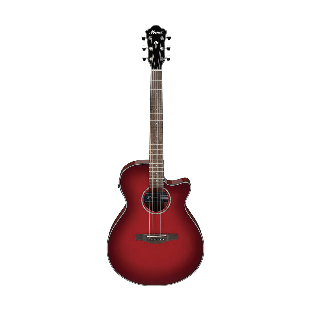 Đàn Guitar Acoustic Ibanez AEG51, Transparent Red Sunburst