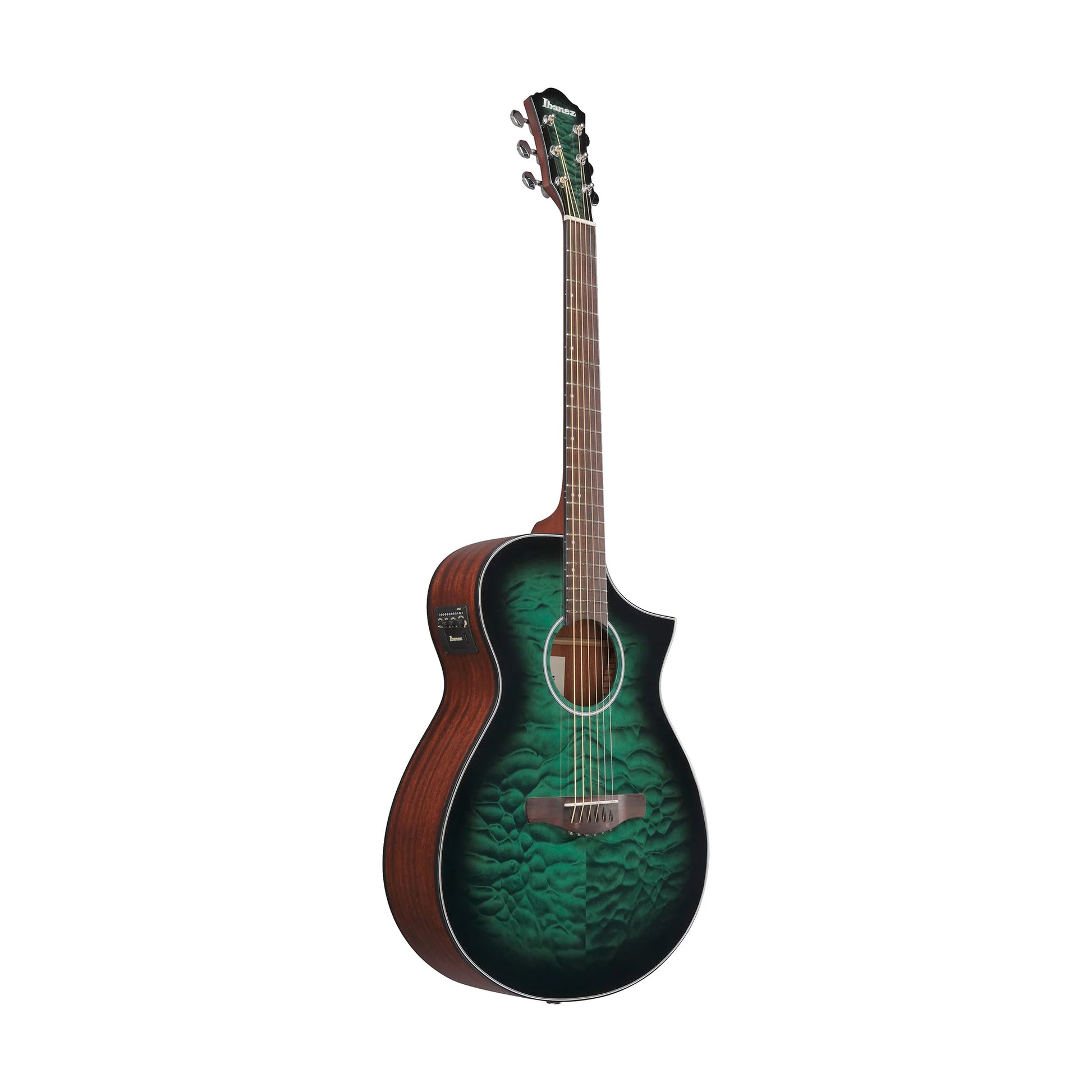 Đàn Guitar Acoustic Ibanez AEWC16QA - Việt Music