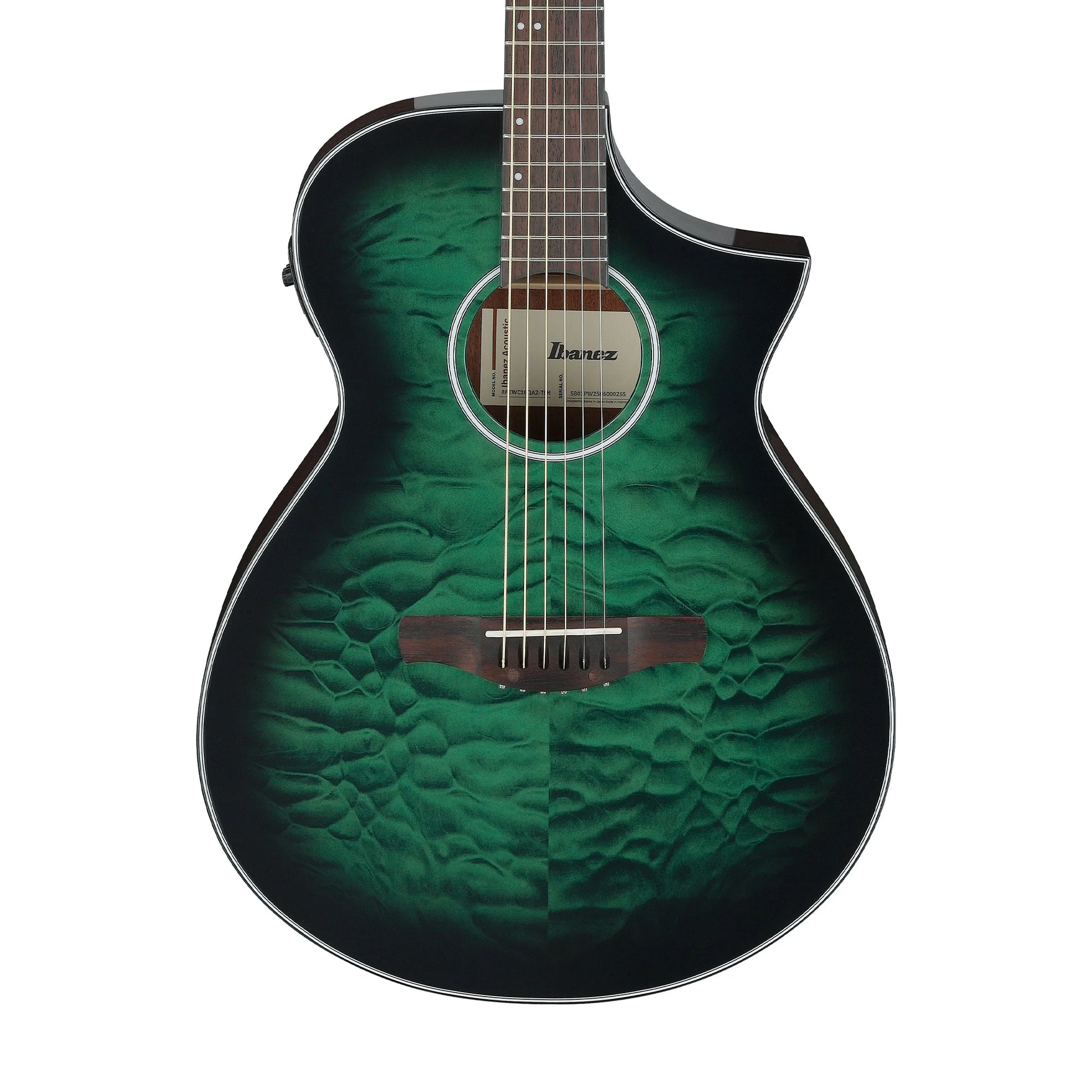 Đàn Guitar Acoustic Ibanez AEWC16QA - Việt Music
