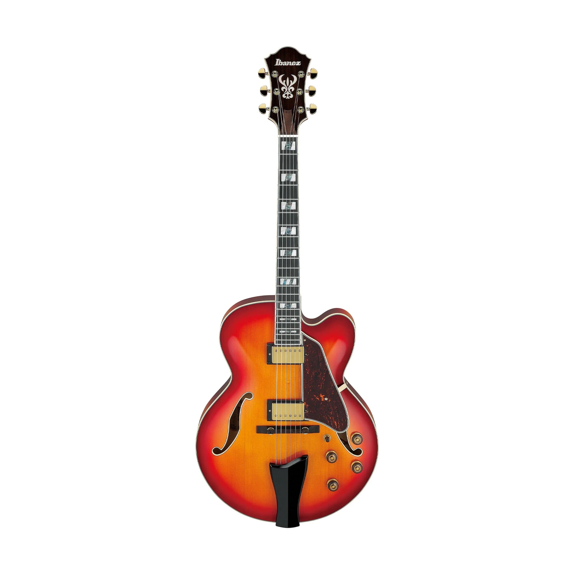 Đàn Guitar Điện Ibanez Artstar AF115 Hollowbody HH, Bound Macassar Ebony Fingerboard, Aged Whiskey Burst - Việt Music