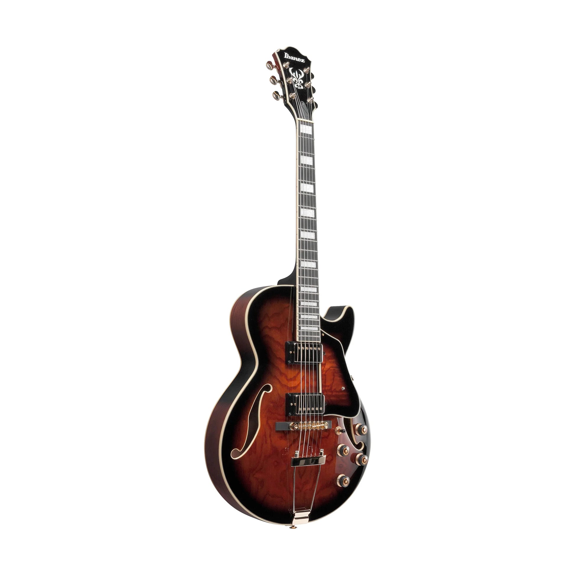 Đàn Guitar Điện Ibanez Artcore AG95QA-DBS Hollowbody - Việt Music