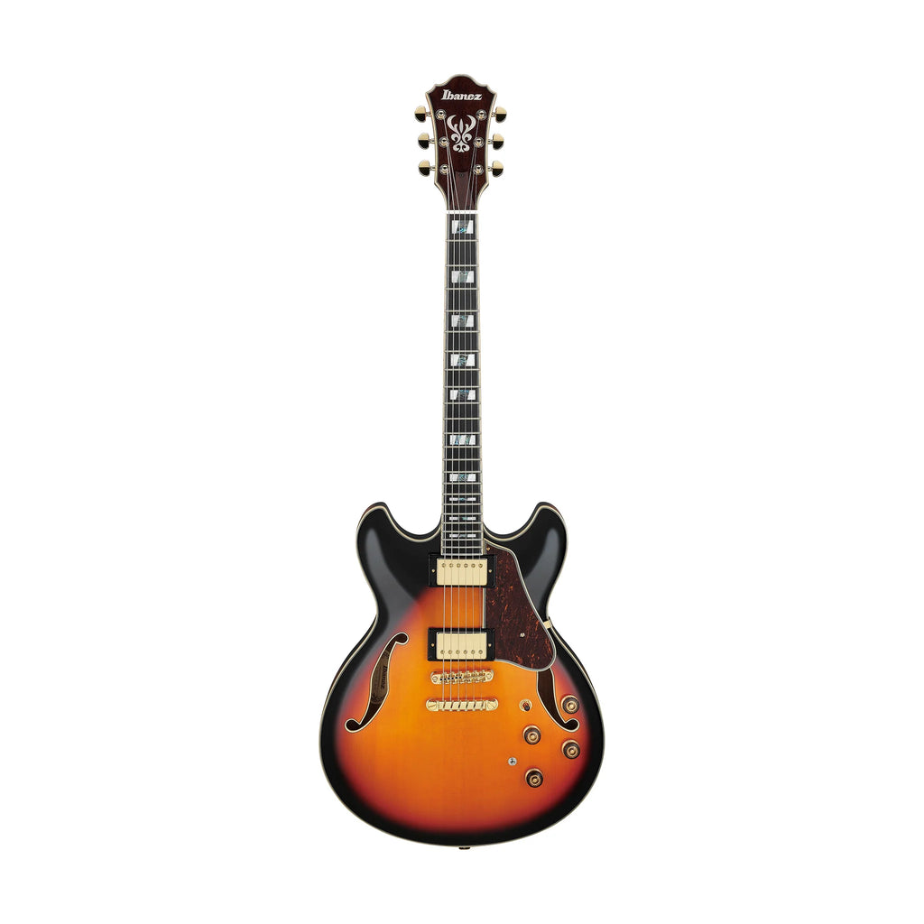 Đàn Guitar Điện Ibanez AS113 - AS Artstar HH, Ebony Fingerboard, Brown Sunburst