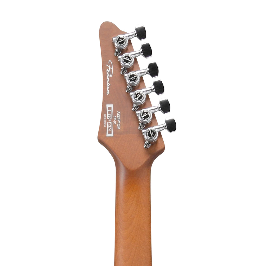 Đàn Guitar Điện Ibanez AZ24P1QM - AZ Premium HSS, Maple Fingerboard, Deep Ocean Blonde