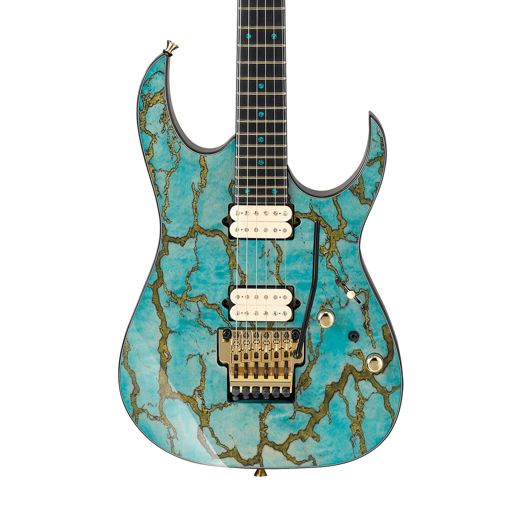 Đàn Guitar Điện Ibanez JCRG2103 - RG J.Custom Limited Edition HH, Ebony Fingerboard, Lander Blue Turquoise