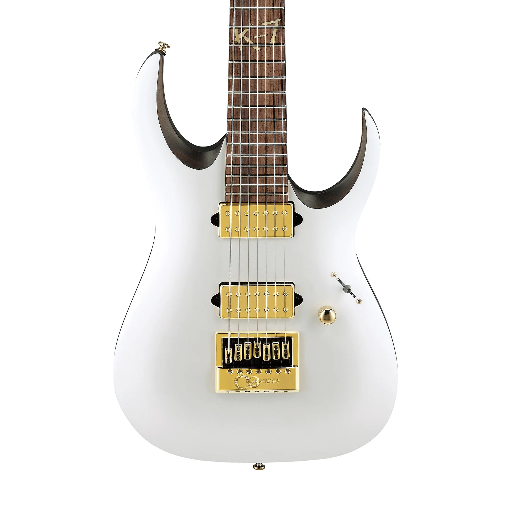 Đàn Guitar Điện Ibanez K7YANG - Brian Head Welch Signature HH, Rosewood Fingerboard, Matte White - Việt Music