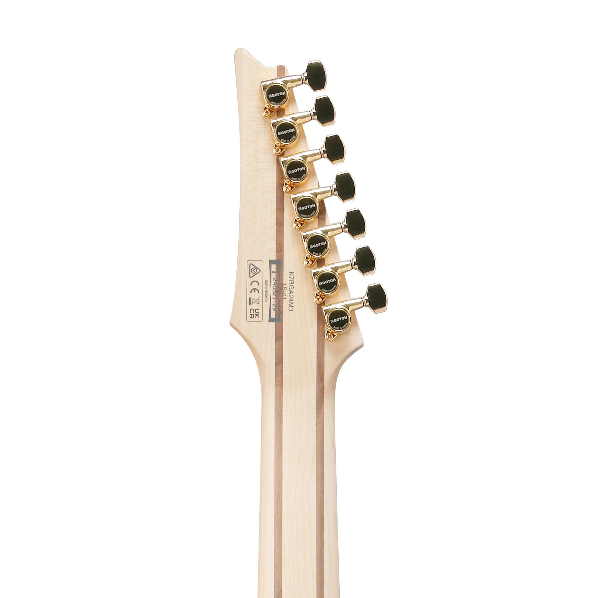 Đàn Guitar Điện Ibanez K7YANG - Brian Head Welch Signature HH, Rosewood Fingerboard, Matte White - Việt Music