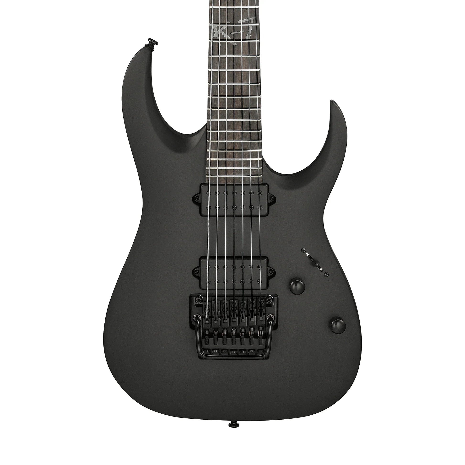 Đàn Guitar Điện Ibanez K7YIN - James Munky Shaffer Signature HH, Ebony Fingerboard, Matte Black - 7 String - Việt Music