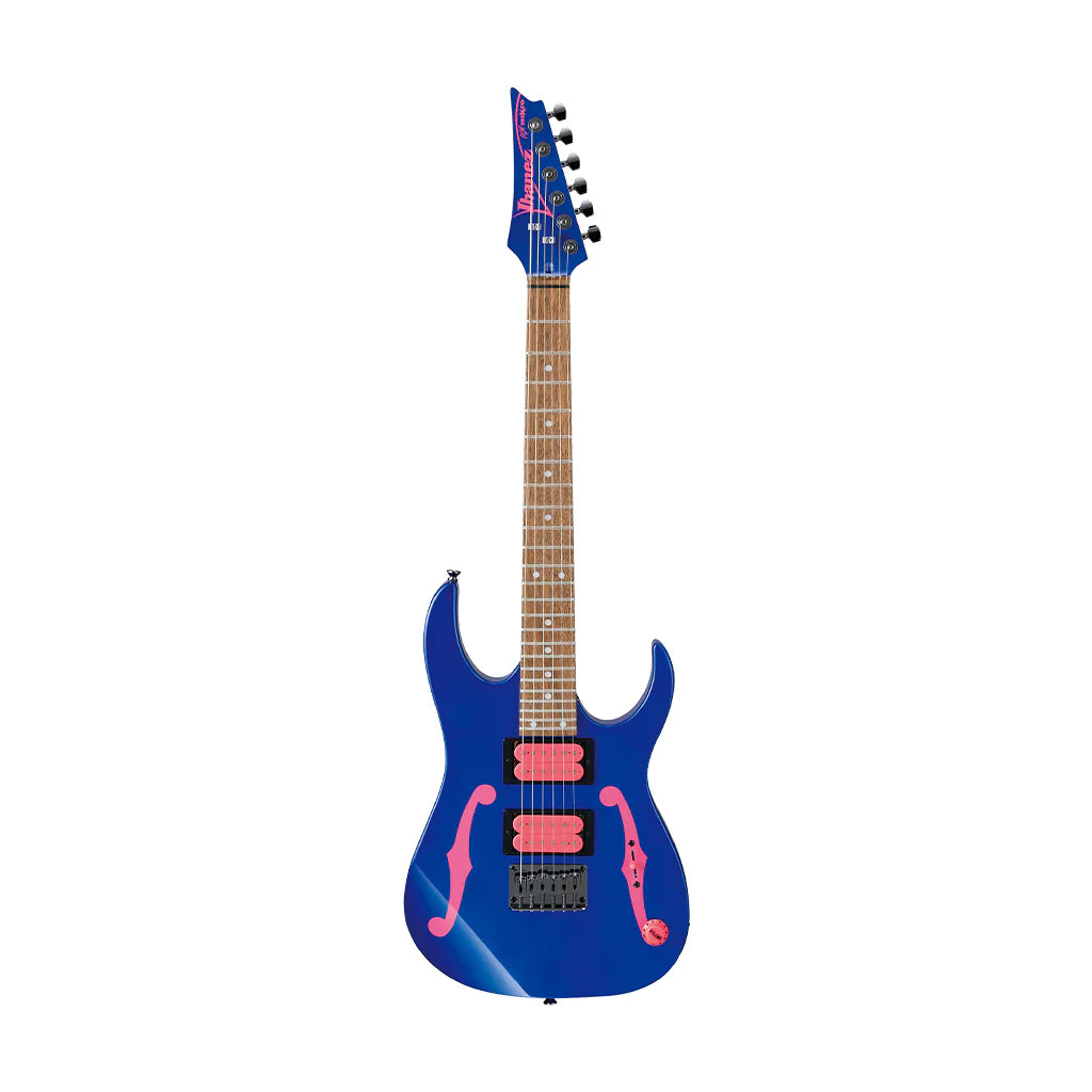 Đàn Guitar Điện Ibanez PGMM11 Paul Gilbert Signature HH, Jatoba Fingerboard, Jet Blue - Việt Music