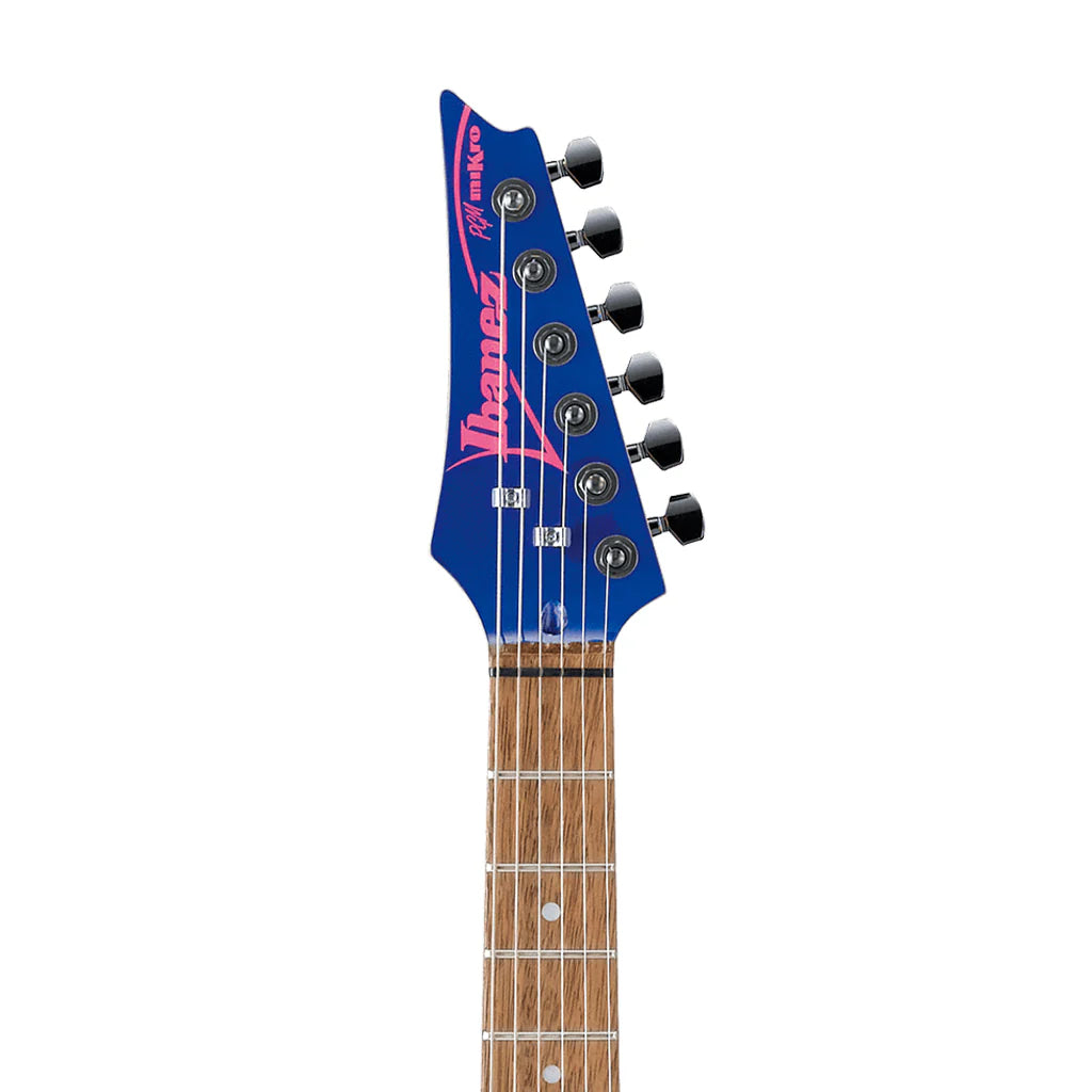 Đàn Guitar Điện Ibanez PGMM11 Paul Gilbert Signature HH, Jatoba Fingerboard, Jet Blue - Việt Music