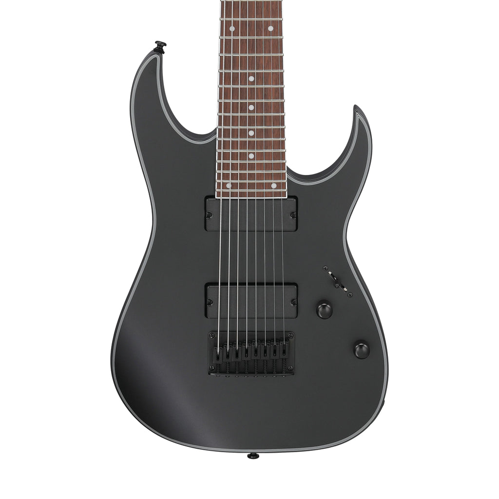 Đàn Guitar Điện Ibanez RG8EX - RG Standard HH, Jatoba Fingerboard, Black Flat - 8 Strings