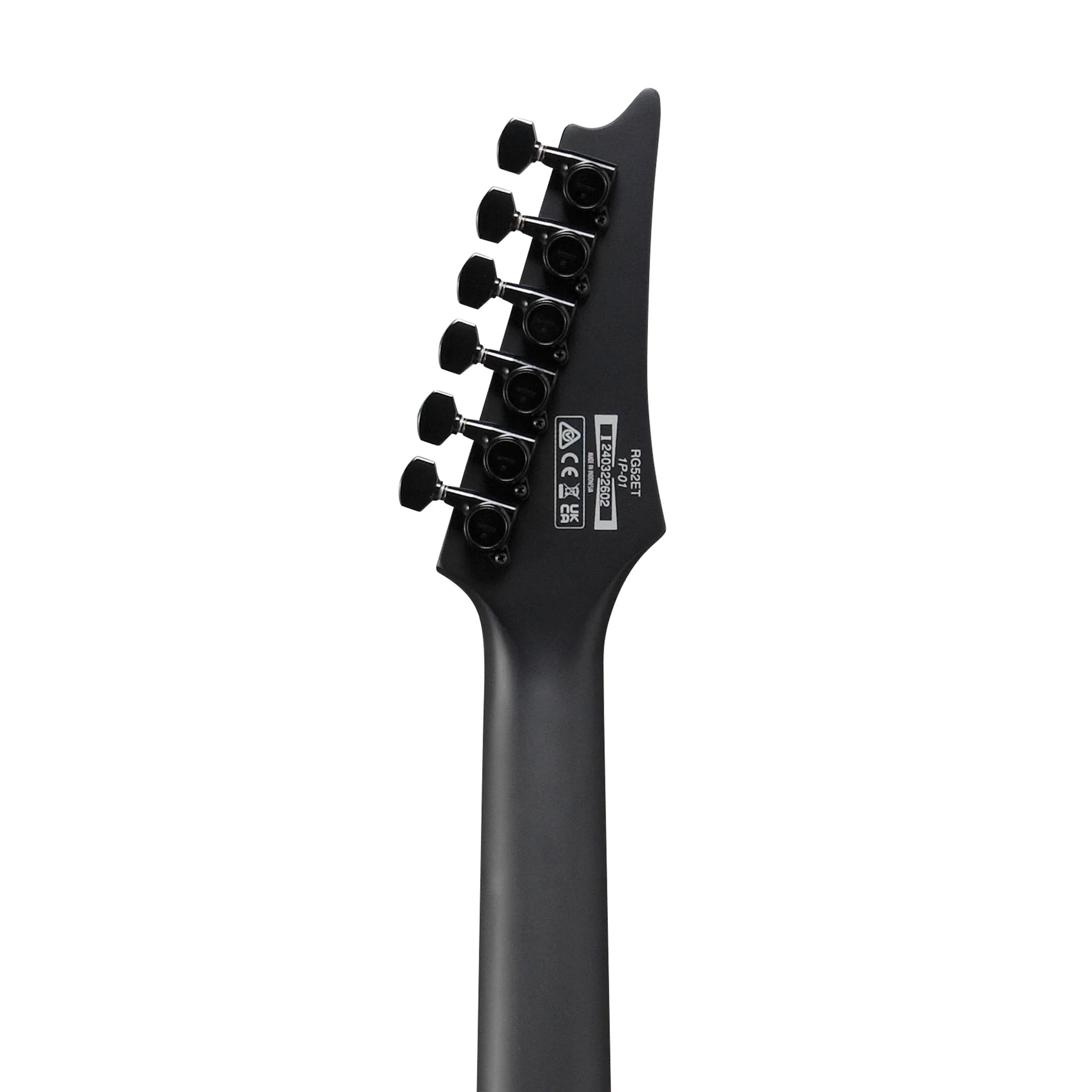 Đàn Guitar Điện Ibanez RGR52ET - RG Axe Design Lab HH, Ebony Fingerboard, Black - Việt Music
