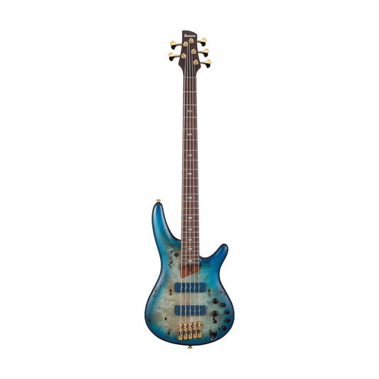 Đàn Guitar Bass Ibanez SR6605 HH, Rosewood Fingerboard, Ghost Fleet Blue Burst - 5 Strings - Việt Music