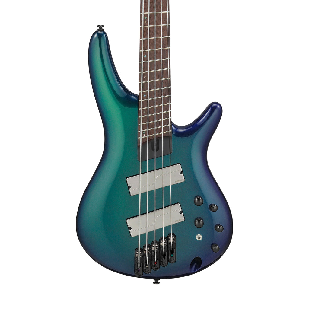 Đàn Guitar Bass Ibanez SRMS725 - SR Workshop HH, Panga Panga Fingerboard, Blue Chameleon - 5 Strings