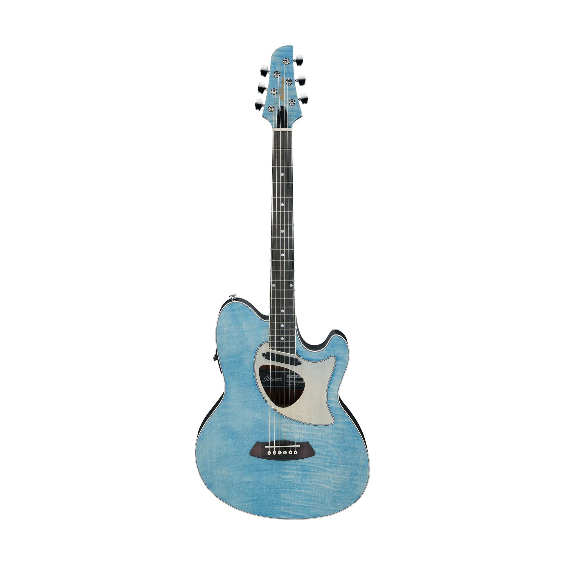 Đàn Guitar Acoustic Ibanez TCM50FM, Open Pore Denim Blue - Việt Music