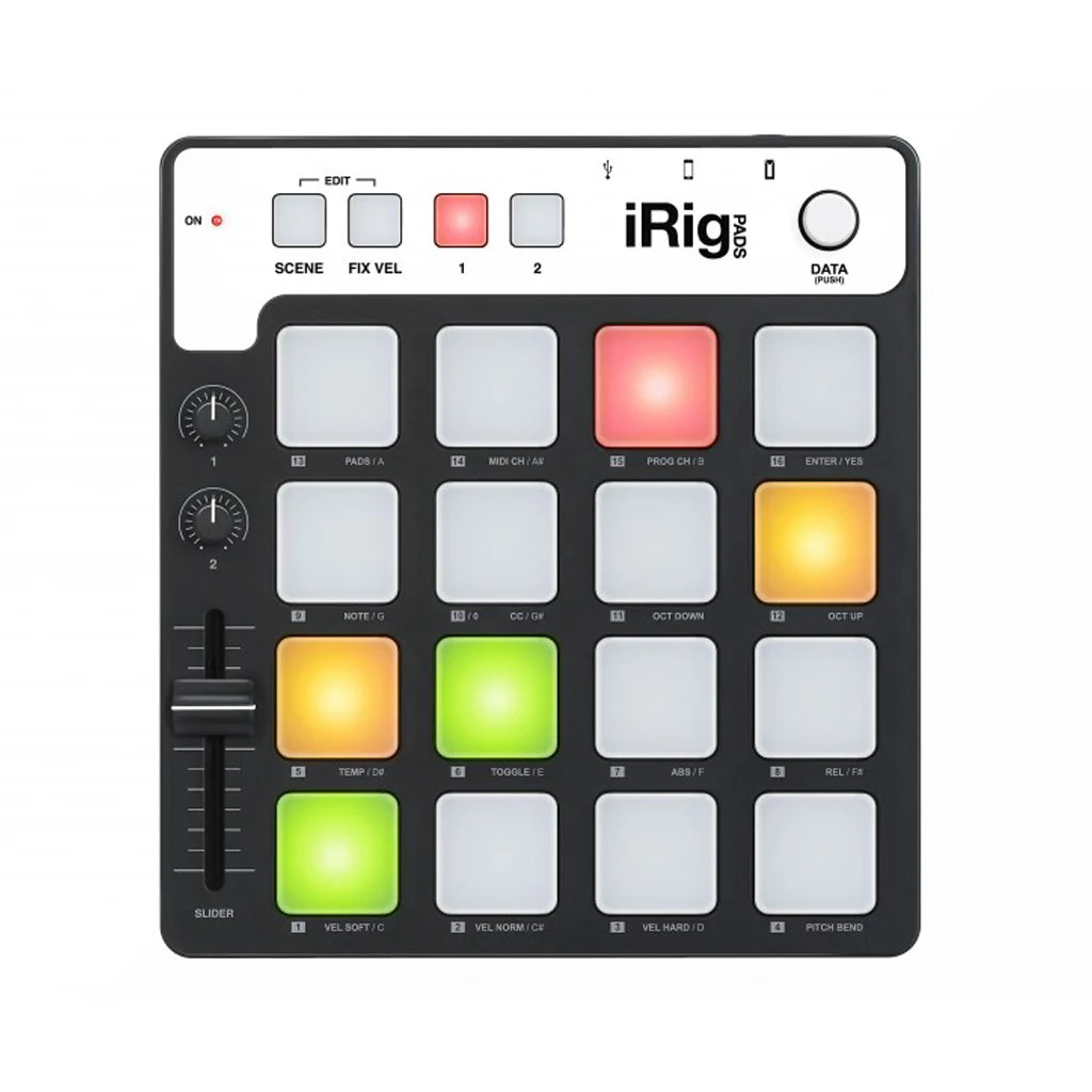 Controller Pad Gui MIDI Pad Controller IK Multimedia iRig Pads – Việt Music
