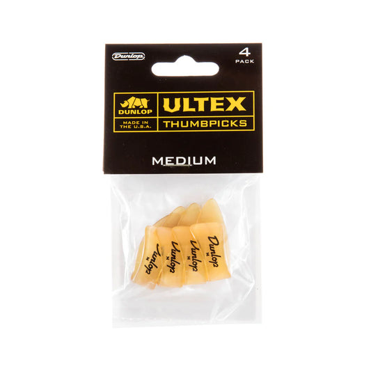 Pick Gảy Đàn Guitar Jim Dunlop 9072P Ultex Gold Thumbpick, Medium, 4pc - Việt Music