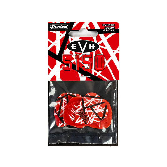 Pick Gảy Đàn Guitar Jim Dunlop EVHP08 EVH 5150 Max-Grip, 6pc - Việt Music