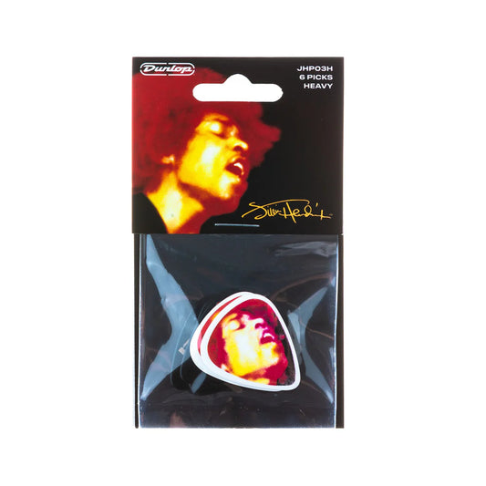 Pick Gảy Đàn Guitar Jim Dunlop HP03H Jimi Hendrix Electric Ladyland, 6pc - Việt Music