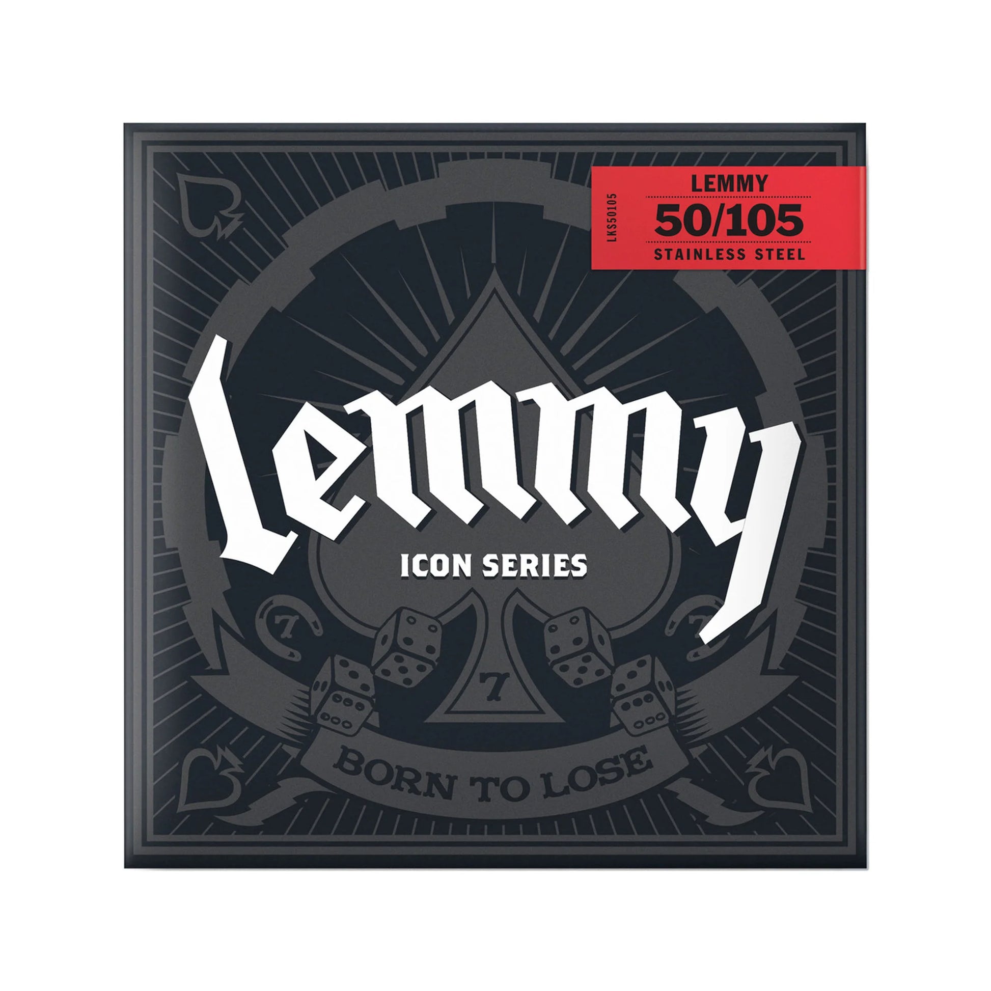 Dây Đàn Guitar Bass Jim Dunlop LKS50105 Lemmy Kilmister Signature Icon Series Coated Steel - Việt Music