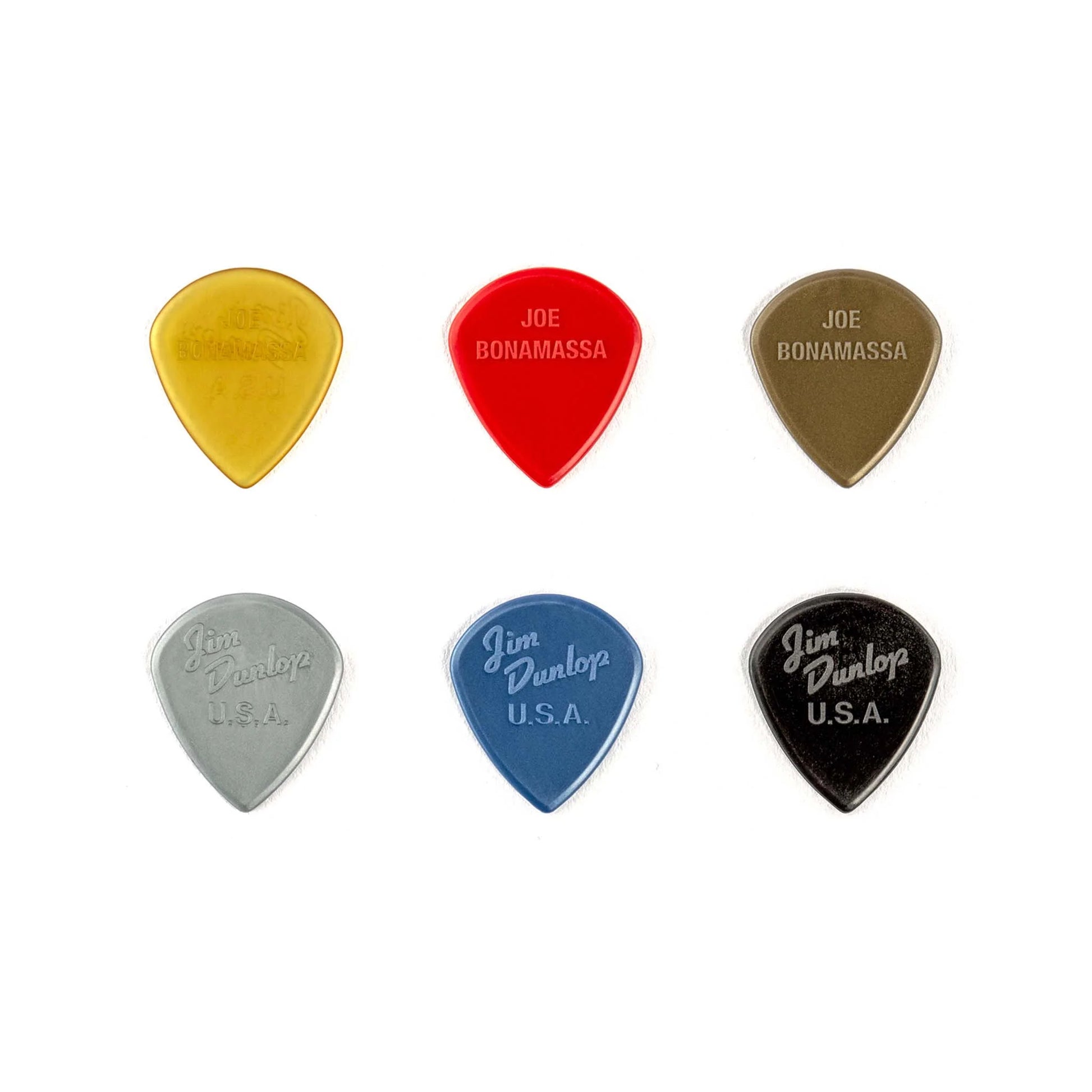 Pick Gảy Đàn Guitar Jim Dunlop PVP121 Joe Bonamassa Variety, 6pc - Việt Music