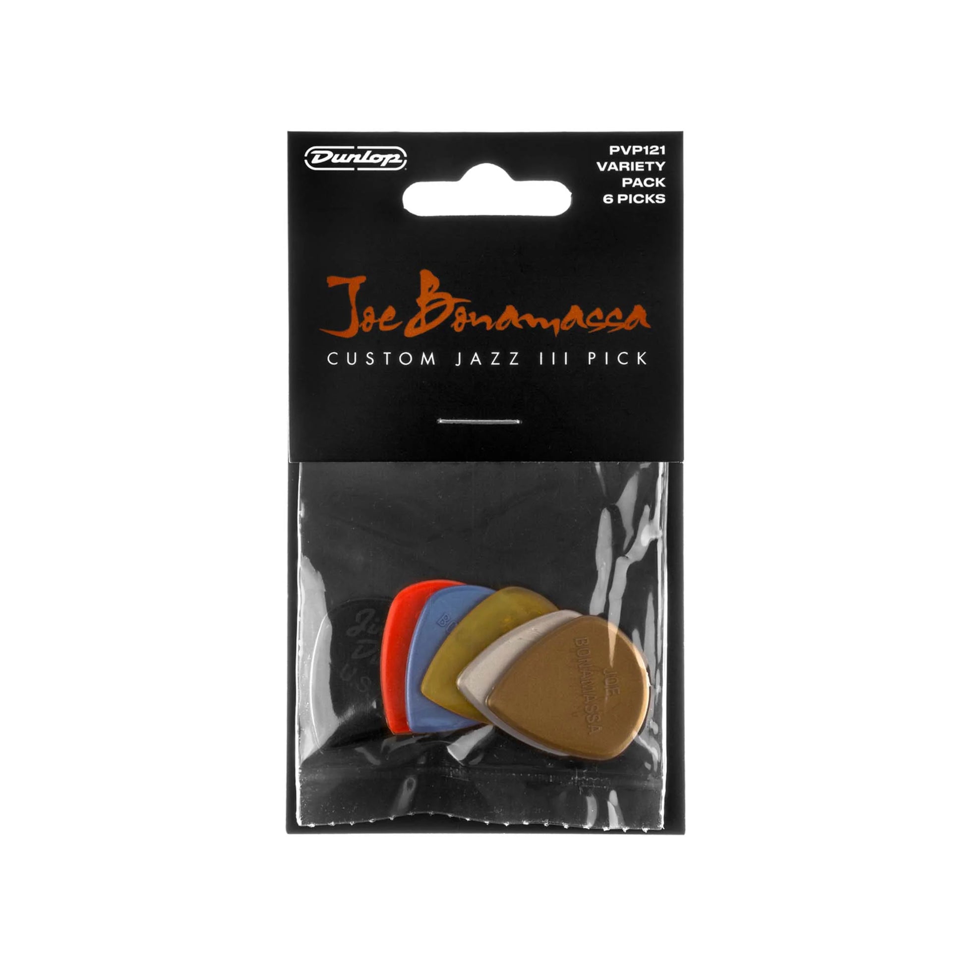 Pick Gảy Đàn Guitar Jim Dunlop PVP121 Joe Bonamassa Variety, 6pc - Việt Music