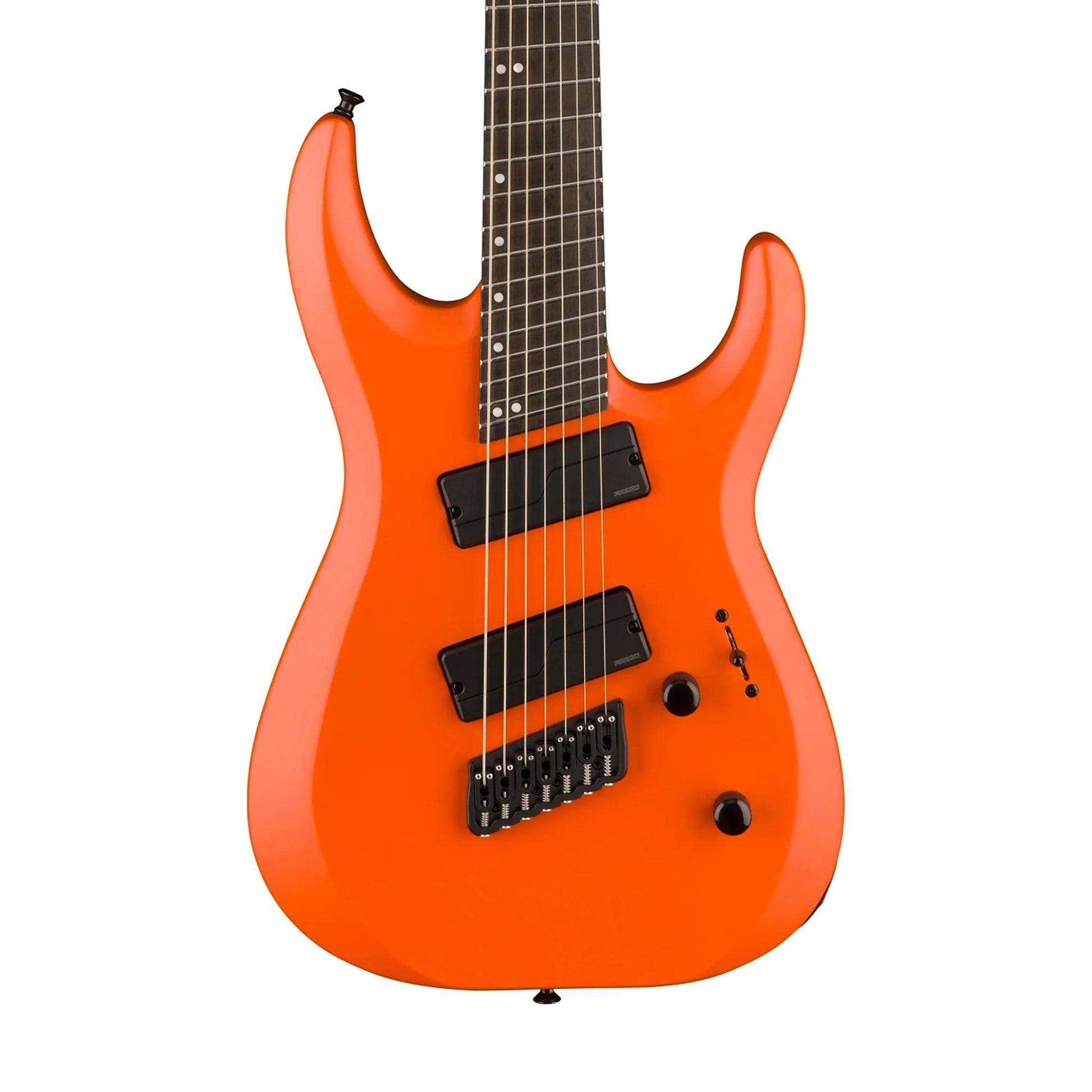 Đàn Guitar Điện Jackson Pro Plus Series MDK7 MS HH, Ebony Fingerboard, Satin Orange Crush - 7 Strings - Việt Music