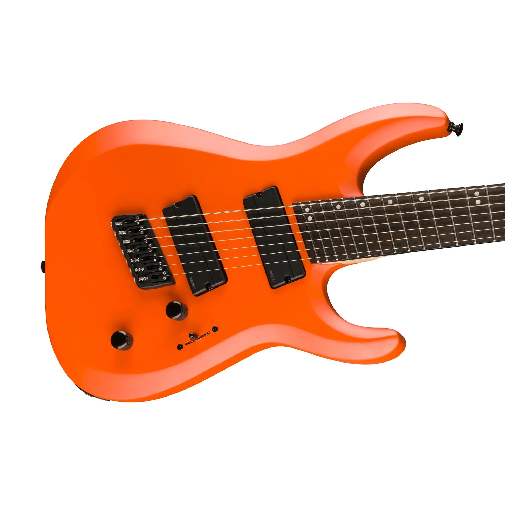 Đàn Guitar Điện Jackson Pro Plus Series MDK7 MS HH, Ebony Fingerboard, Satin Orange Crush - 7 Strings - Việt Music