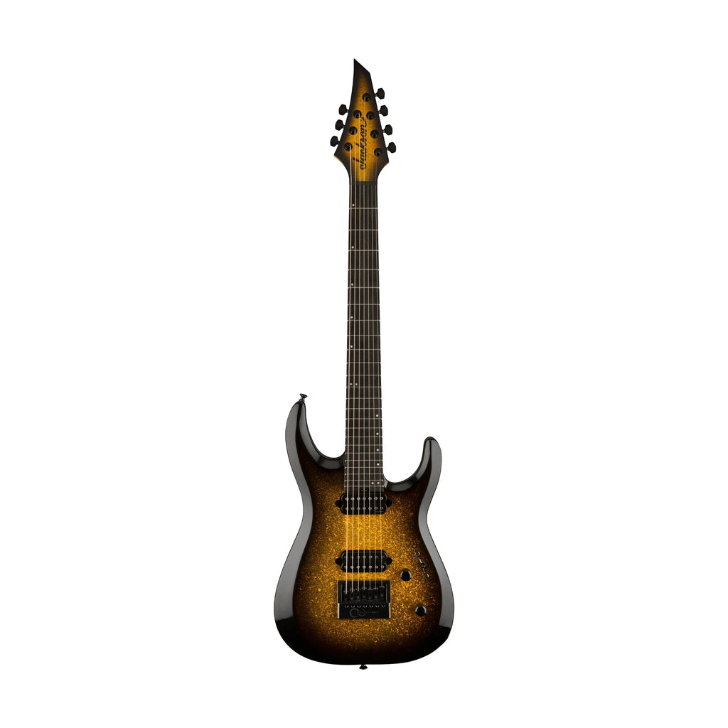 Đàn Guitar Điện Jackson Pro Plus Series Dinky MDK EverTune HH, Ebony Fingerboard, Gold Sparkle - 7 Strings