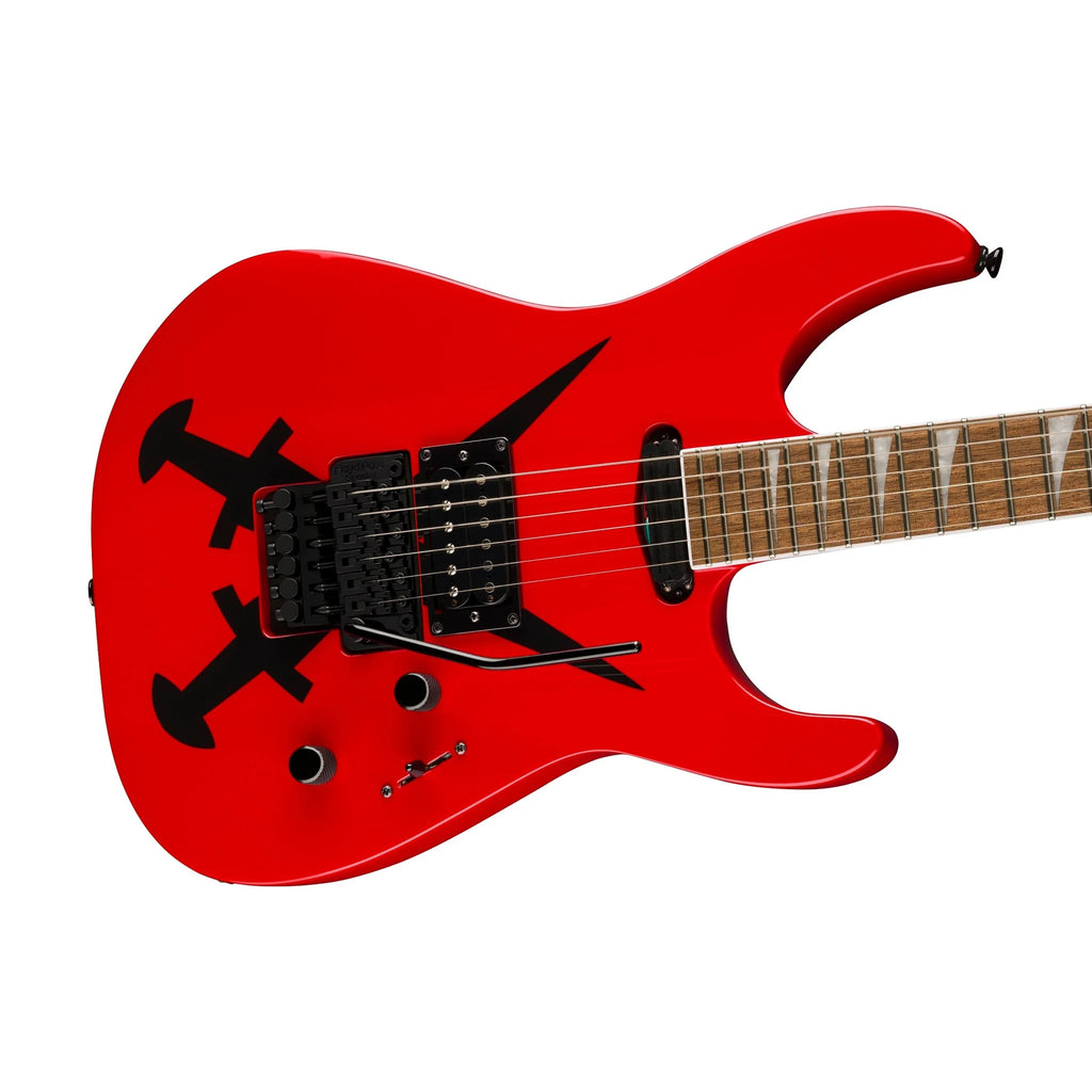Đàn Guitar Điện Jackson X Series Soloist SL1A DX Cross Daggers HH, Laurel Fingerboard, Red Cross Daggers