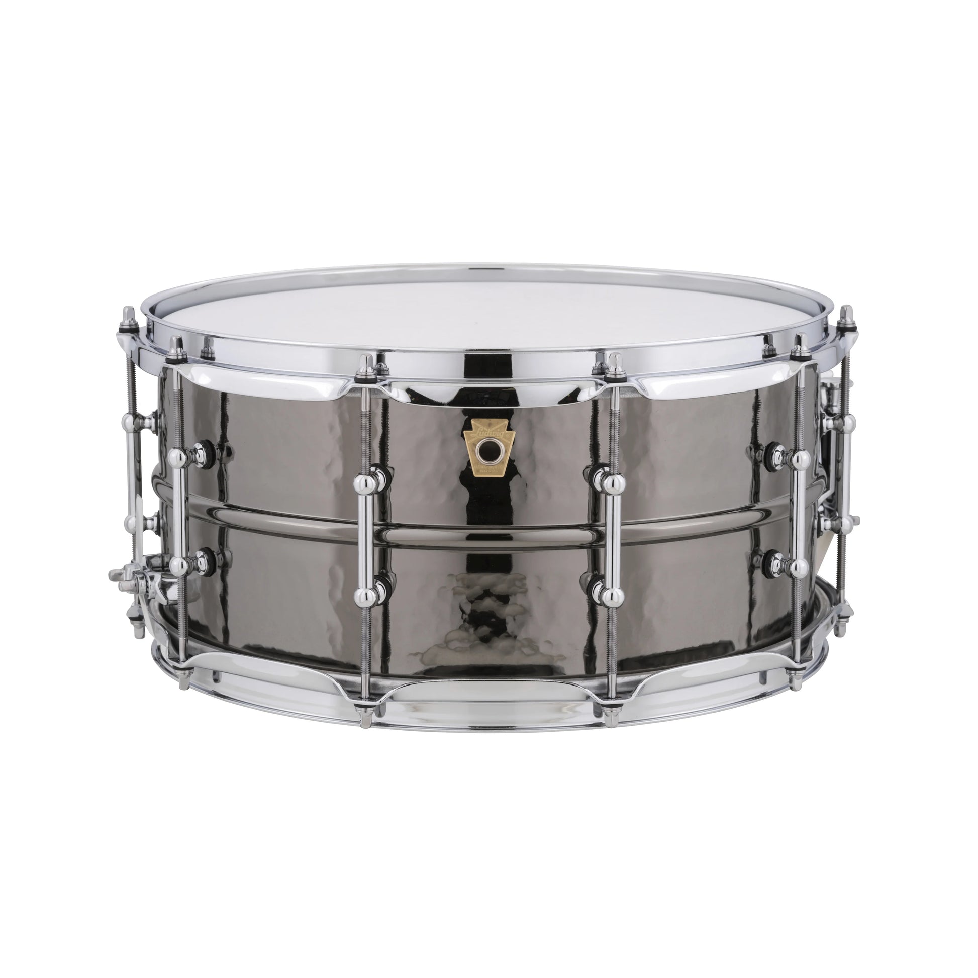 Trống Snare Ludwig Hammered Shell w Tube Lugs LB417KT - Việt Music