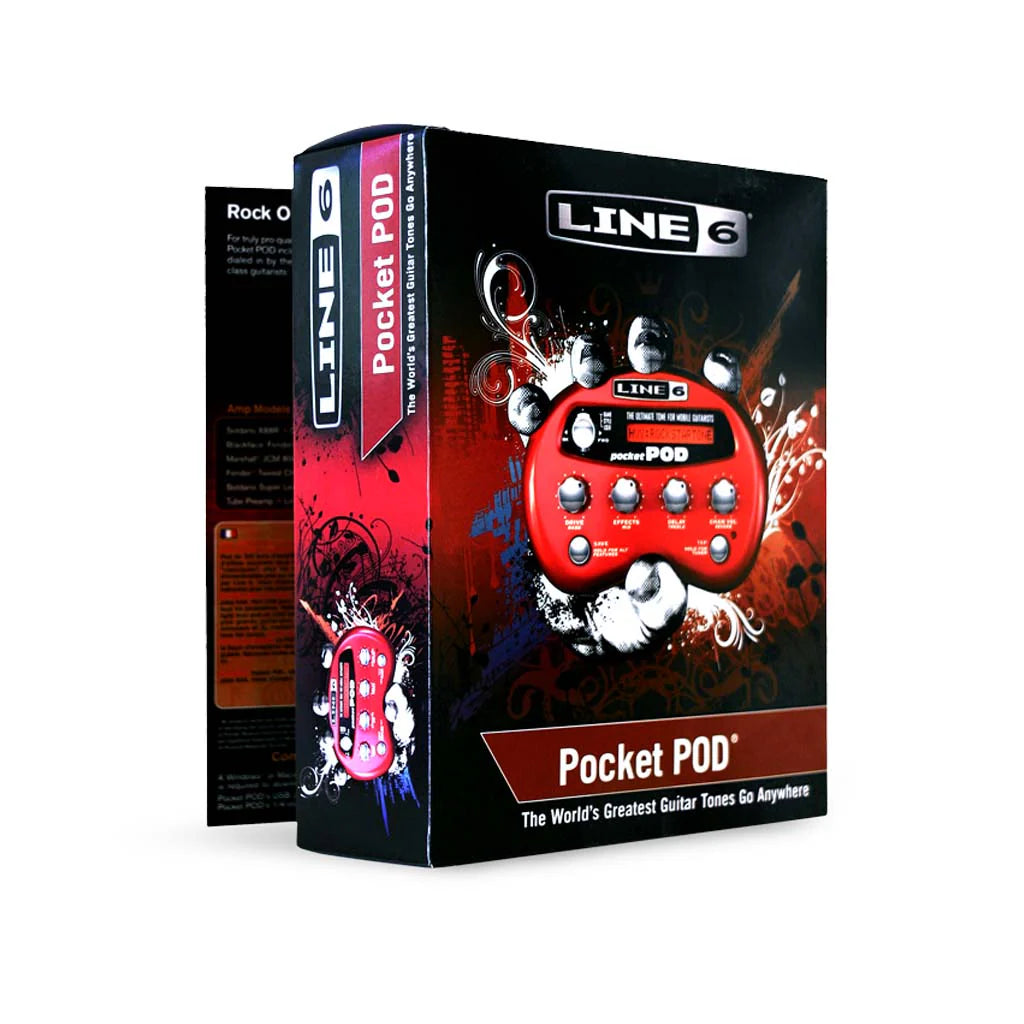 Pedal Guitar Line 6 Pocket POD Guitar Amp Emulator - Việt Music