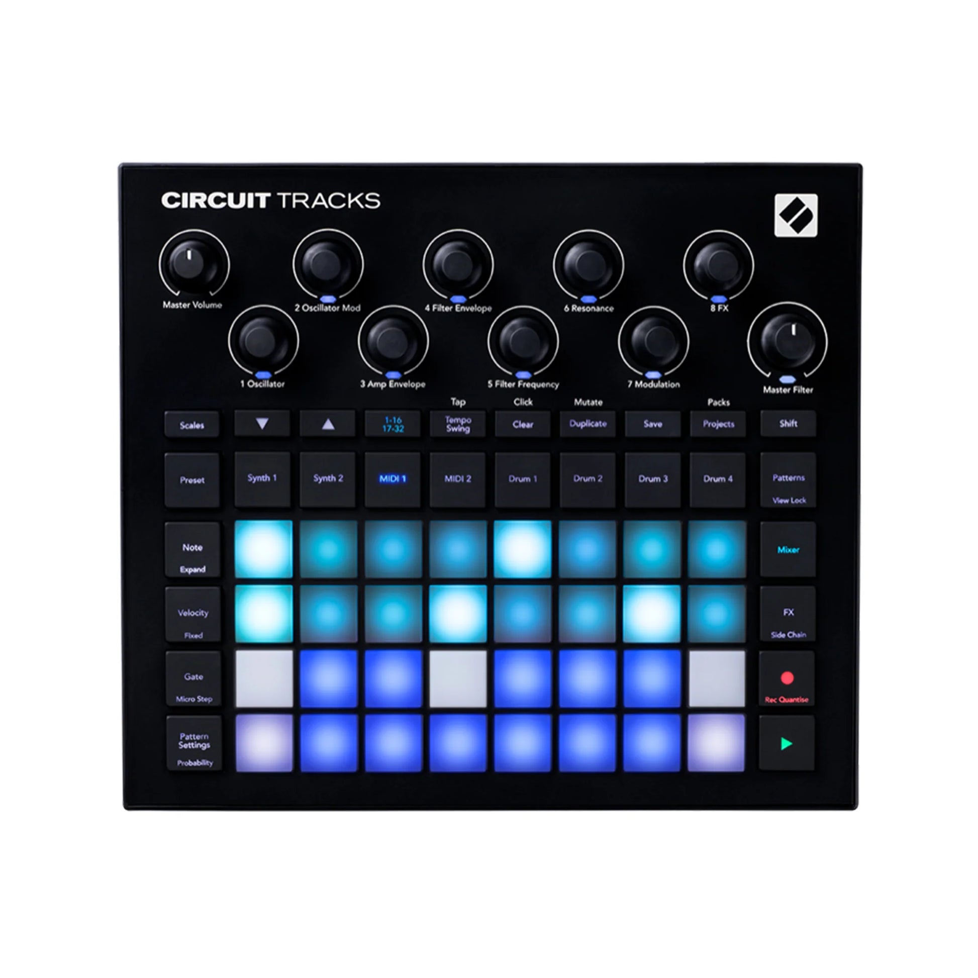 MIDI Pad Novation Circuit Tracks Groovebox - Việt Music