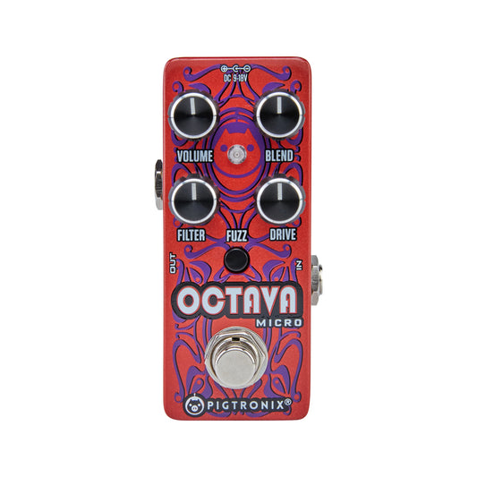 Pedal Guitar Pigtronix Octava Micro Octave Fuzz & Distortion - Việt Music