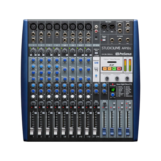 Mixer PreSonus StudioLive AR12c 12-Channel Analog - Việt Music