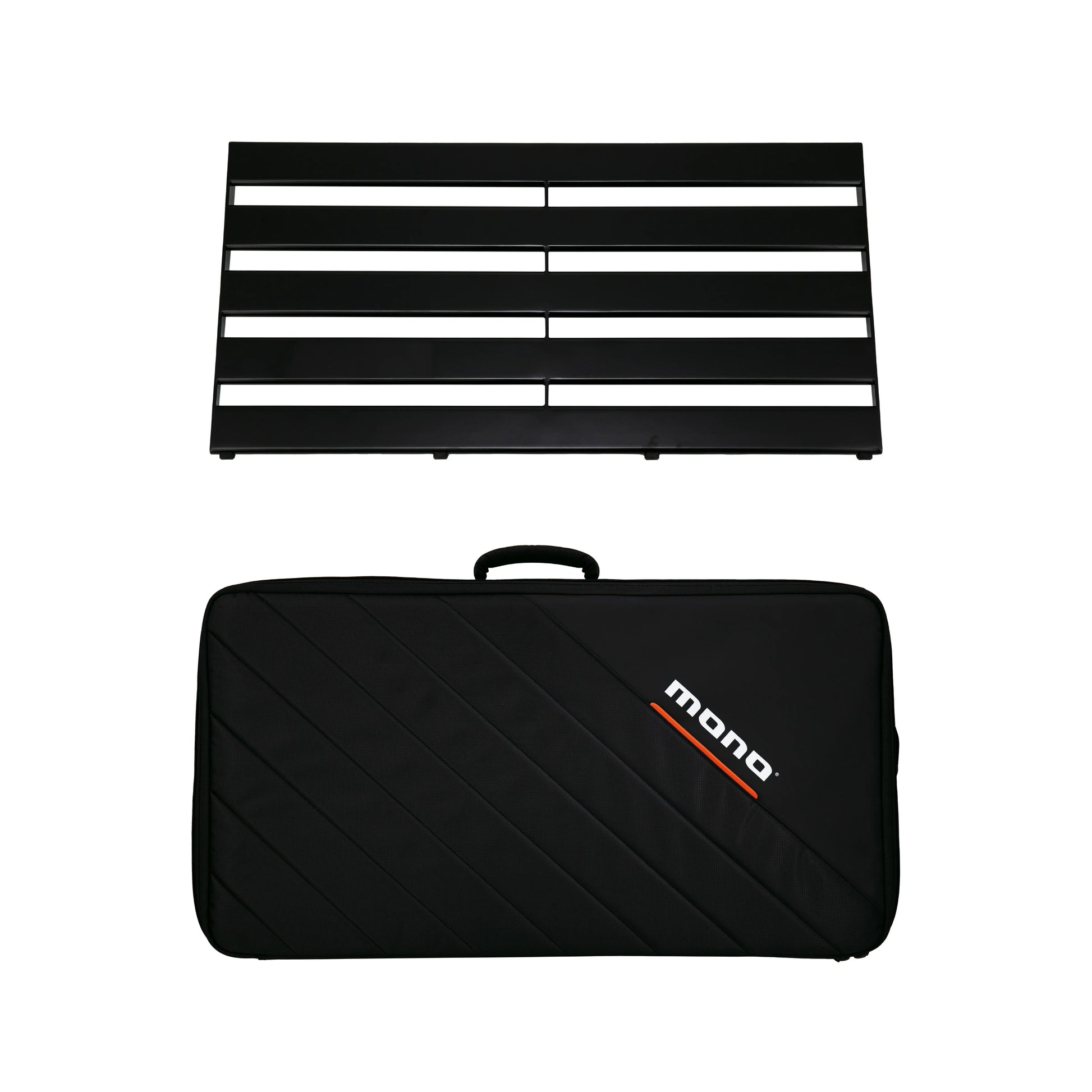 Pedalboard Mono Rail Large, Black and Stealth Pro Accessory Case, Black - Việt Music