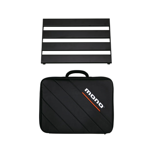 Pedalboard Mono Rail Small, Black and Stealth Club Accessory Case, Black - Việt Music