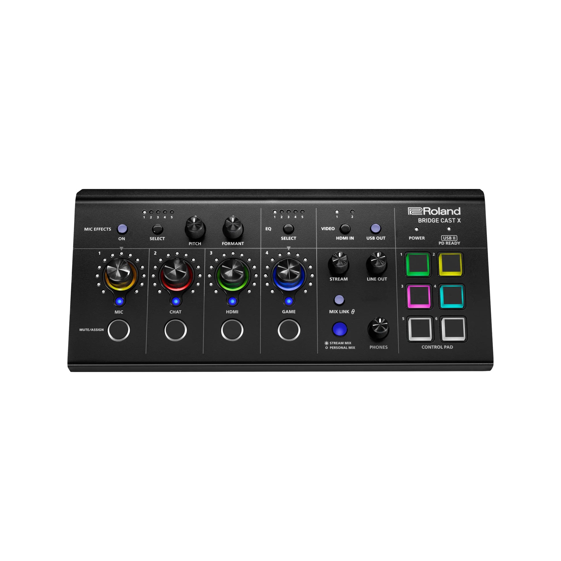 Mixer Roland Bridge Cast X Dual-bus Pro Streaming and Video Capture - Việt Music