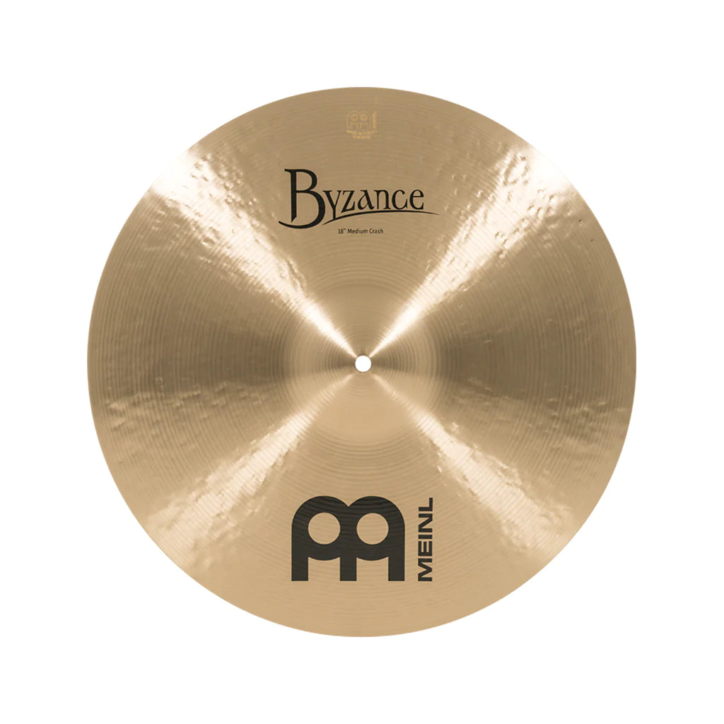 Cymbal Meinl Byzance Traditonal Medium Crash - B18MC