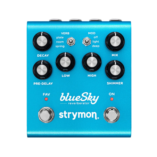 Pedal Guitar Strymon BlueSky 2FSR Reverberator - Việt Music